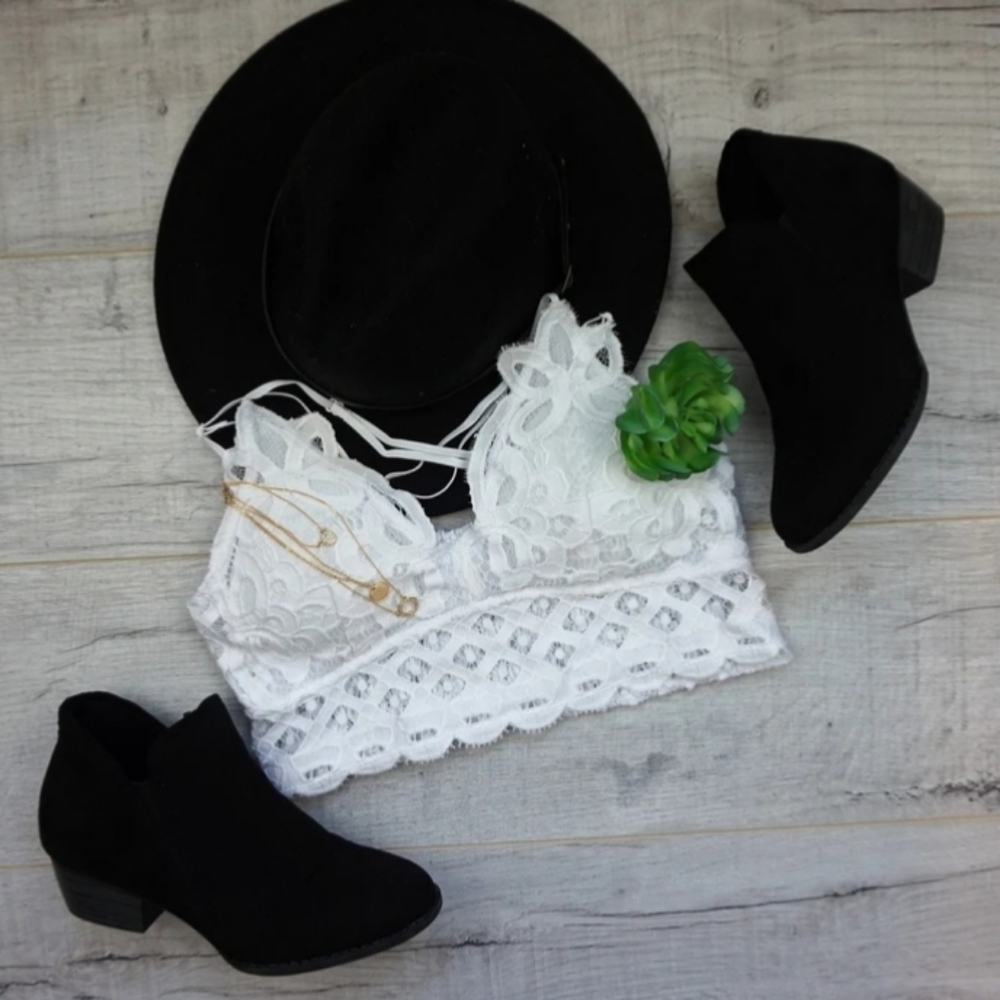 White Lace Bralette
